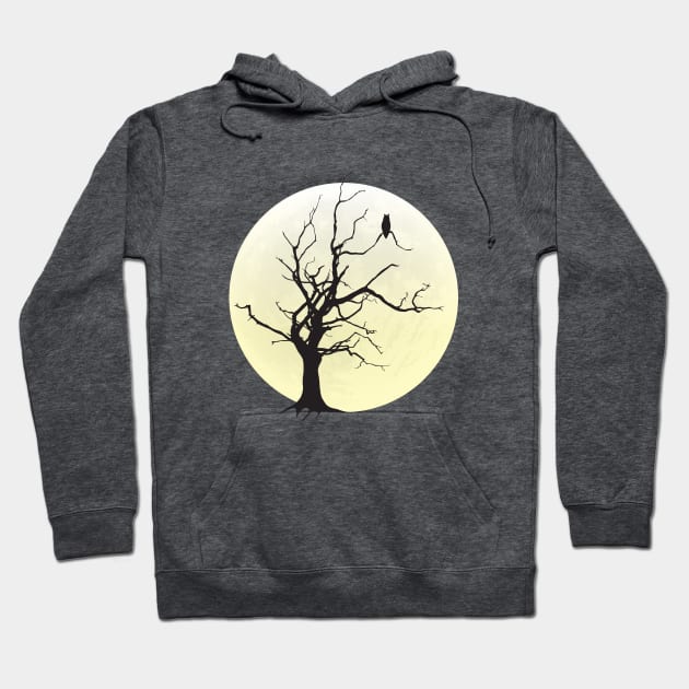 Spooky Tree Hoodie by KneppDesigns